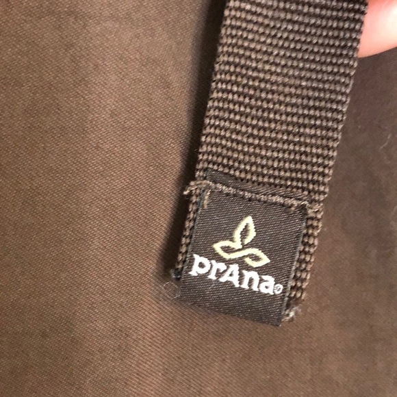 PRANA Women Brown Cropped Pants Size L - Picture 3 of 13